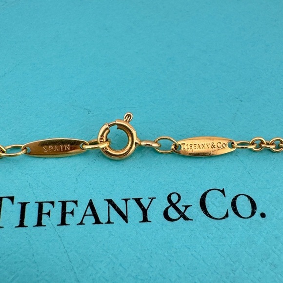 Tiffany & Co. 18k Gold Elsa Peretti® Pearls by the Yard Sprinkle Necklace 36" - Picture 5 of 6